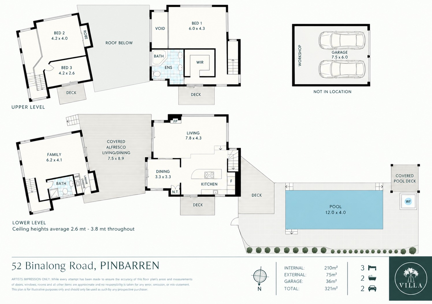 52binalong Floorplan Pool